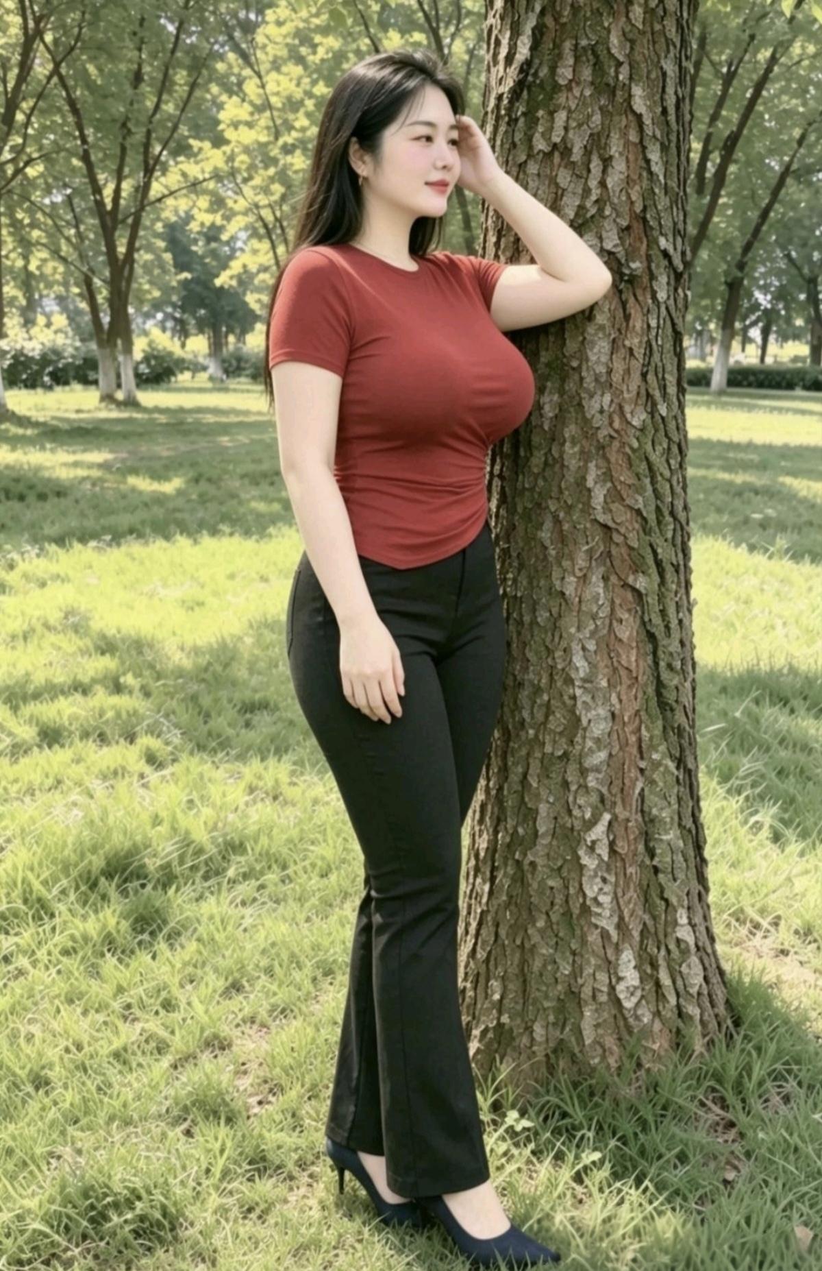 站在这里望风景，
心里难掩小激动。
尽管多年没谋面，
…………………………
请你