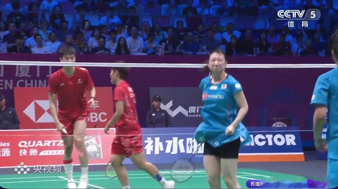 2025苏迪曼杯4-2中国1-0日本冯彦哲/黄东萍2-0绿川大辉/五十岚有纱（2