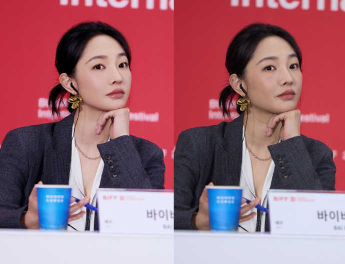 白百何工作室 明天没更新就是下岗了 原图看着真实，很美的！ ​​​