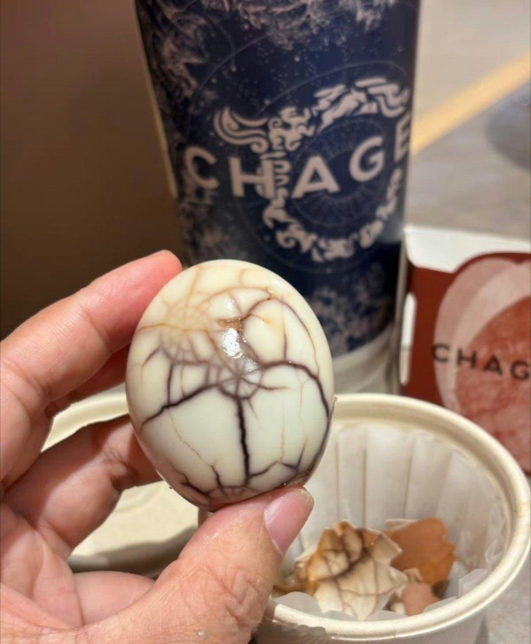 霸王茶姬 茶叶蛋你以为霸王茶姬卖的是蛋其实卖的是茶叶茶文化啊[doge]单说5块