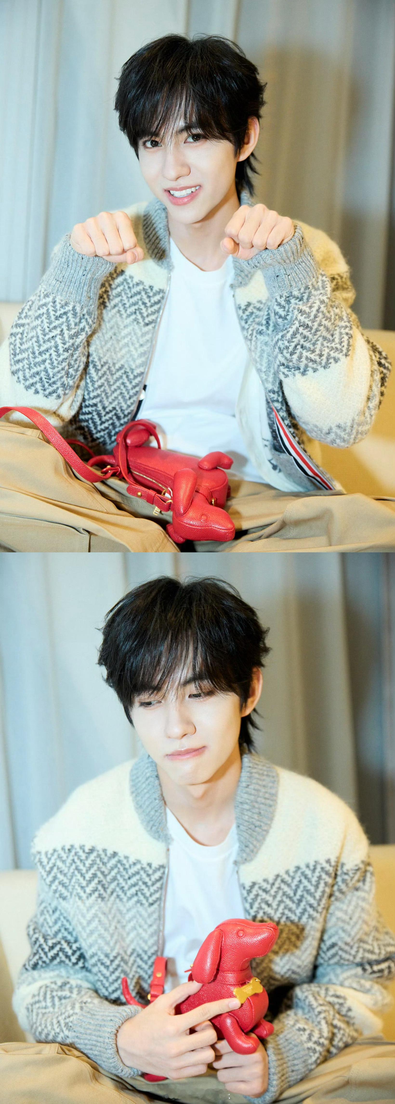 刘轩丞静态版卖萌照🈶萌萌哒，实在太可爱啦