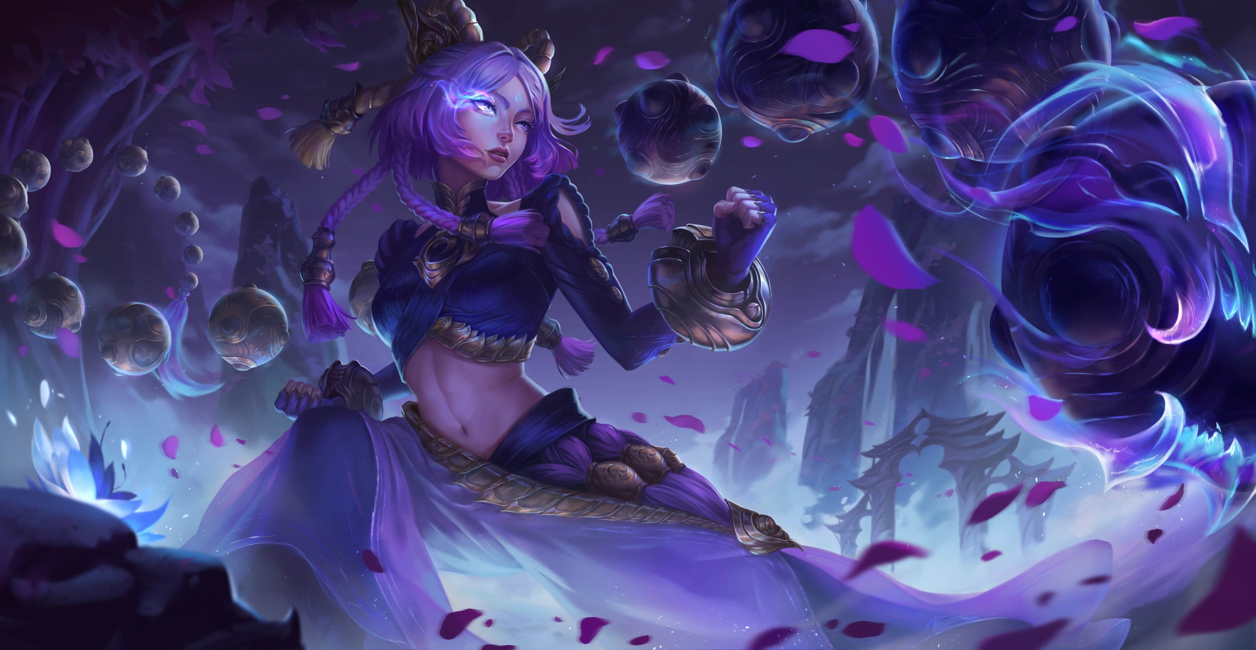 芸阿娜同人（cr:_riwen）英雄联盟