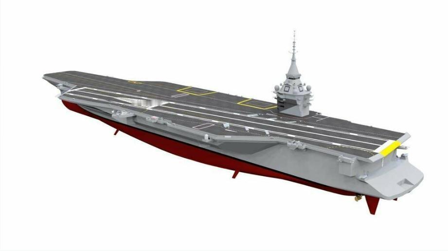 马克龙：法国将建造欧洲最大核动力航母，排水量接近8万吨。
特朗普：美国将建造“特