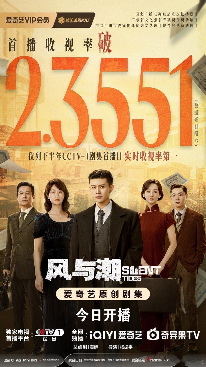 风与潮热度 情绪价值拉满！先被商战爽点吸引，再为家国大义动容，个人信仰与民族命运