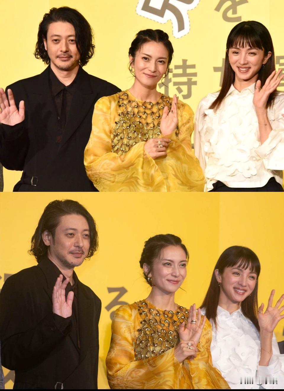 柴崎幸、小田切让、满岛光等豪华卡司集结！

好久没见让叔了，有点像章鱼哥！😂光