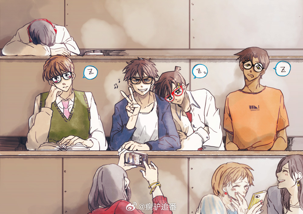 上课睡觉必备眼睛👀pid14432674动漫名侦探柯南