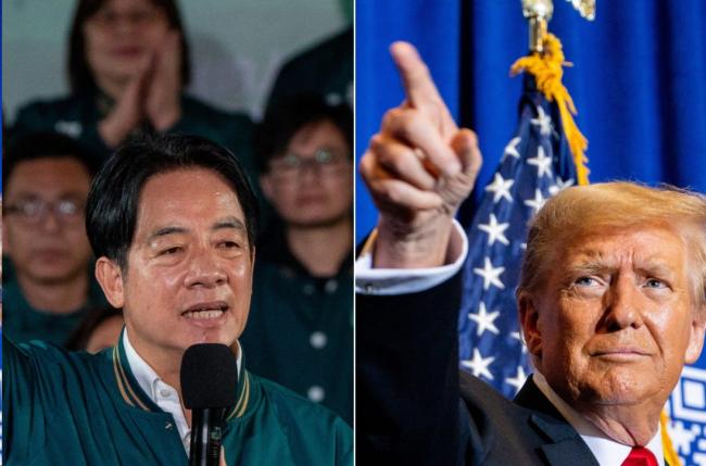 140亿军售大饼刚画出来，赖清德穿上防弹衣就跑路了，这戏太假了。
 
美国众议员