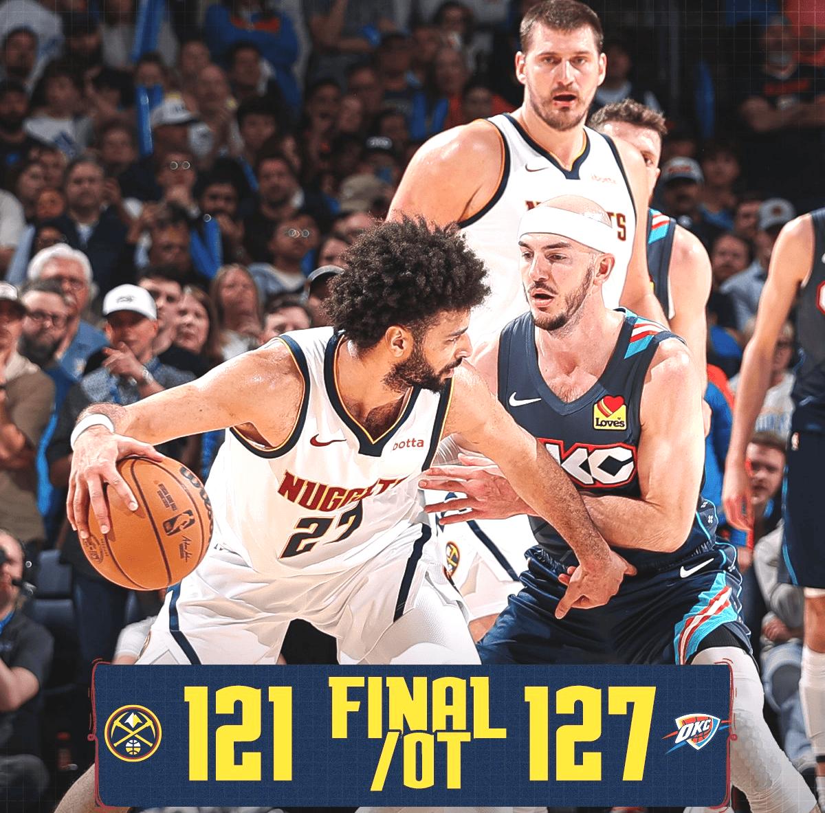 与西部前三名雷霆、马刺、火箭战绩来看，本赛季的掘金注定拿不了冠军。

今天上午举