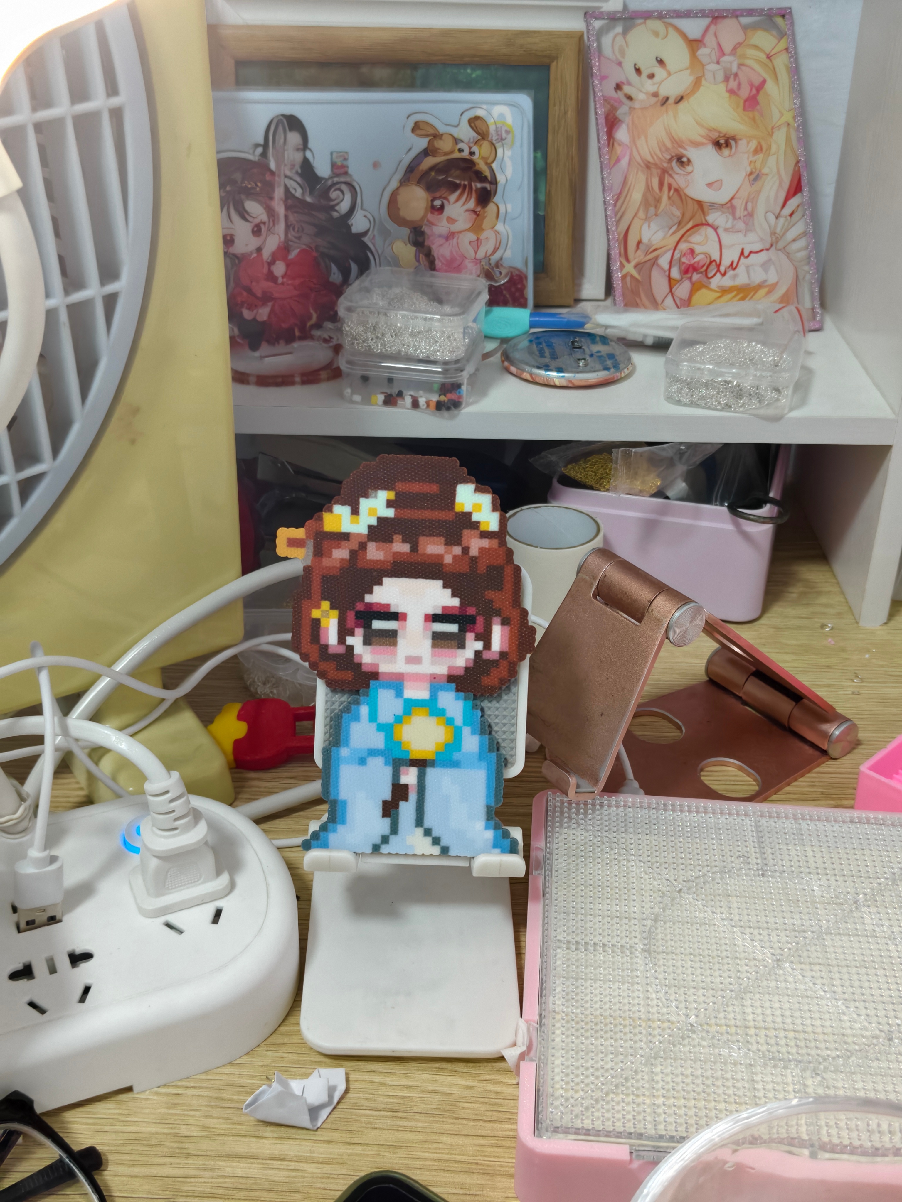 画的第一个拼豆图纸第一个返图作品完成✅ 