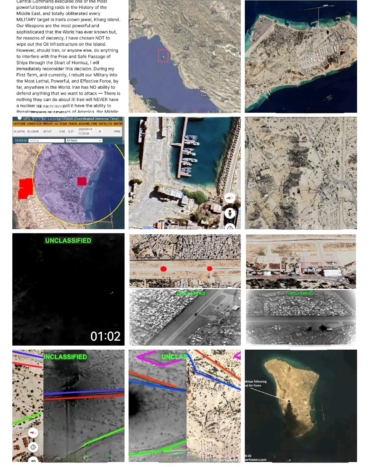 特朗普宣布对伊朗控制的波斯湾岛屿哈尔格岛发动了“中东历史上威力最强大的袭击之一”