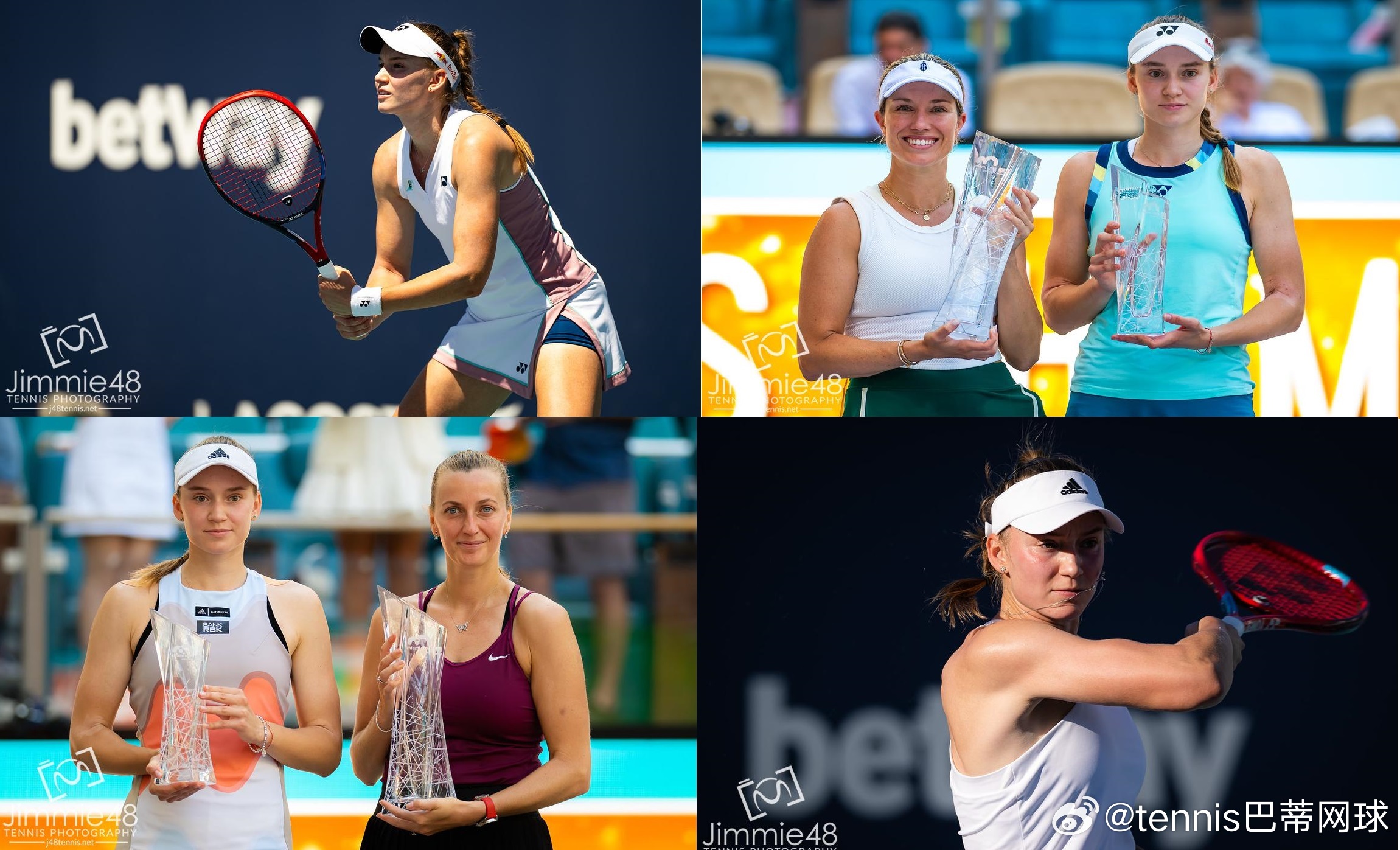 莱巴金娜在迈阿密历年战绩2021年：第三轮2022年：第三轮2023年：亚军🥈