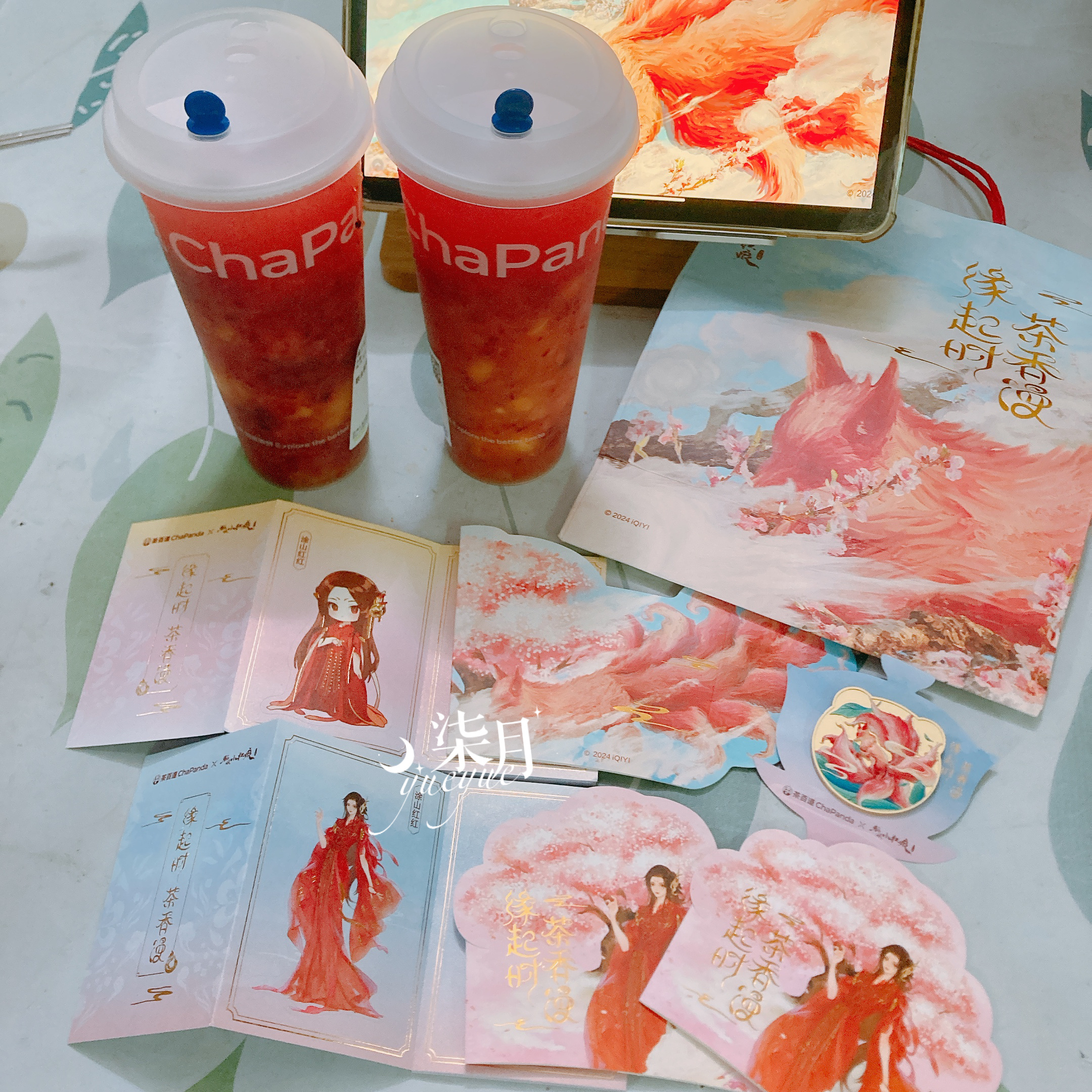 #杨幂 狐妖小红娘月红篇##杨幂涂山红红# 想要周边 得到周边 红红集齐啦[涂山