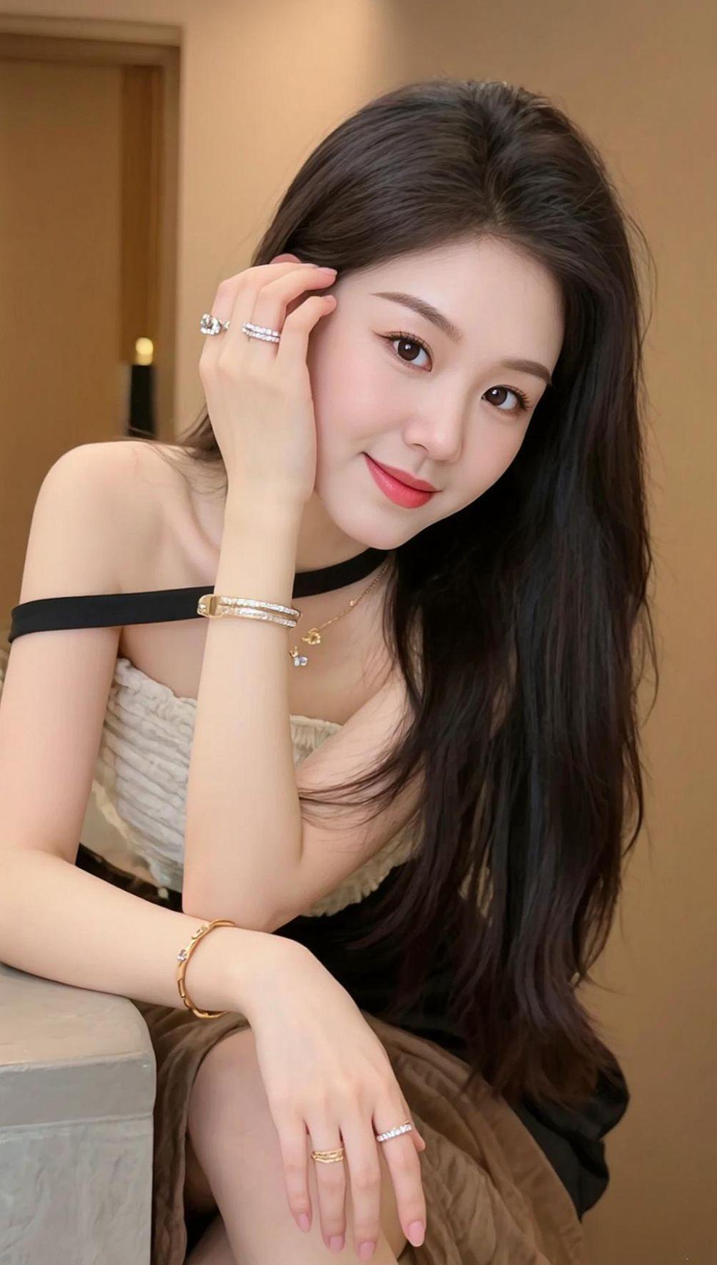 AI露肩氛围感自拍 抖音ai创作