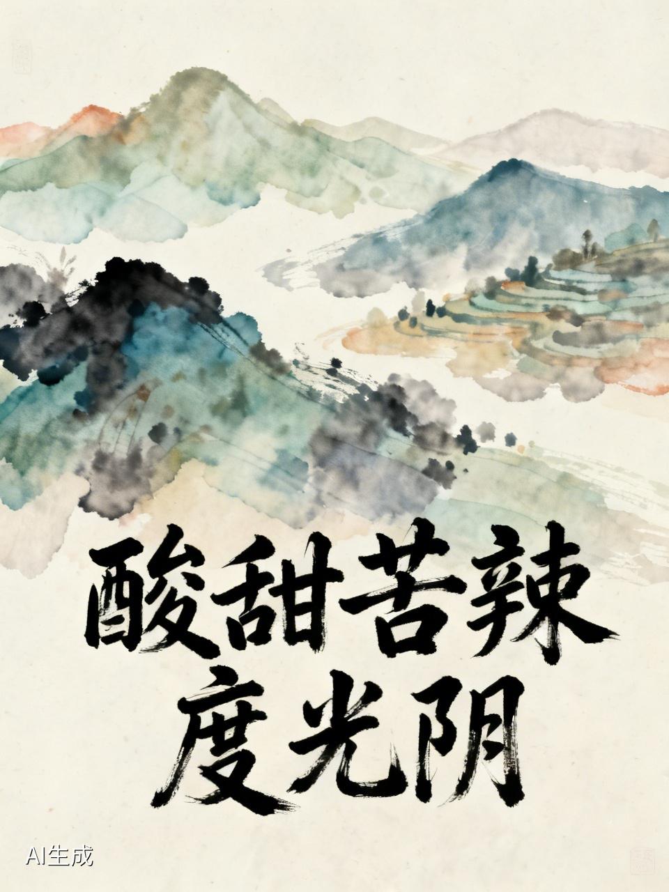酸甜苦辣度光阴。