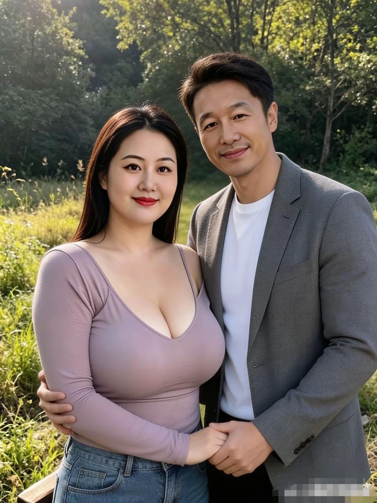 这样的男人最幸福，有这样的性感漂亮的美女做婆娘