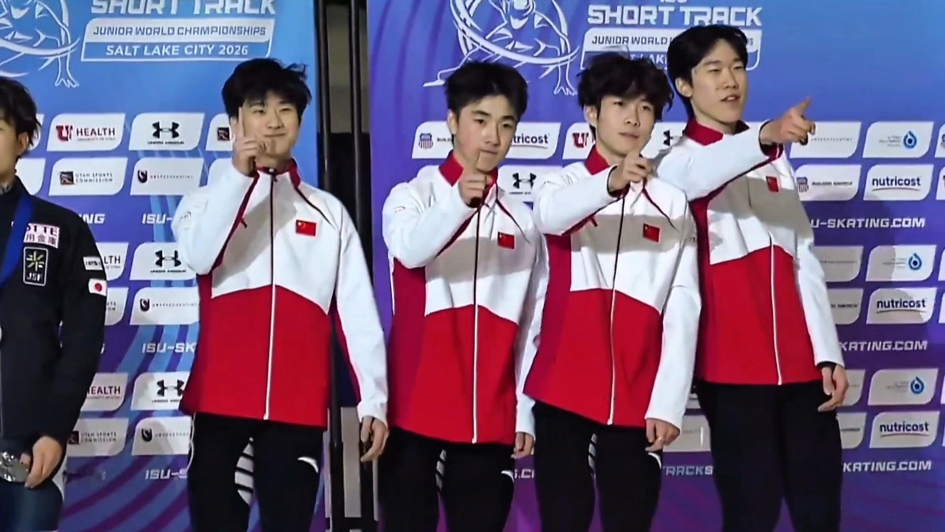 祝贺🎉🎉🎉世青赛张子夏 李禹衡 张心喆 王天佑 男接金牌🥇🥇🥇🥇短