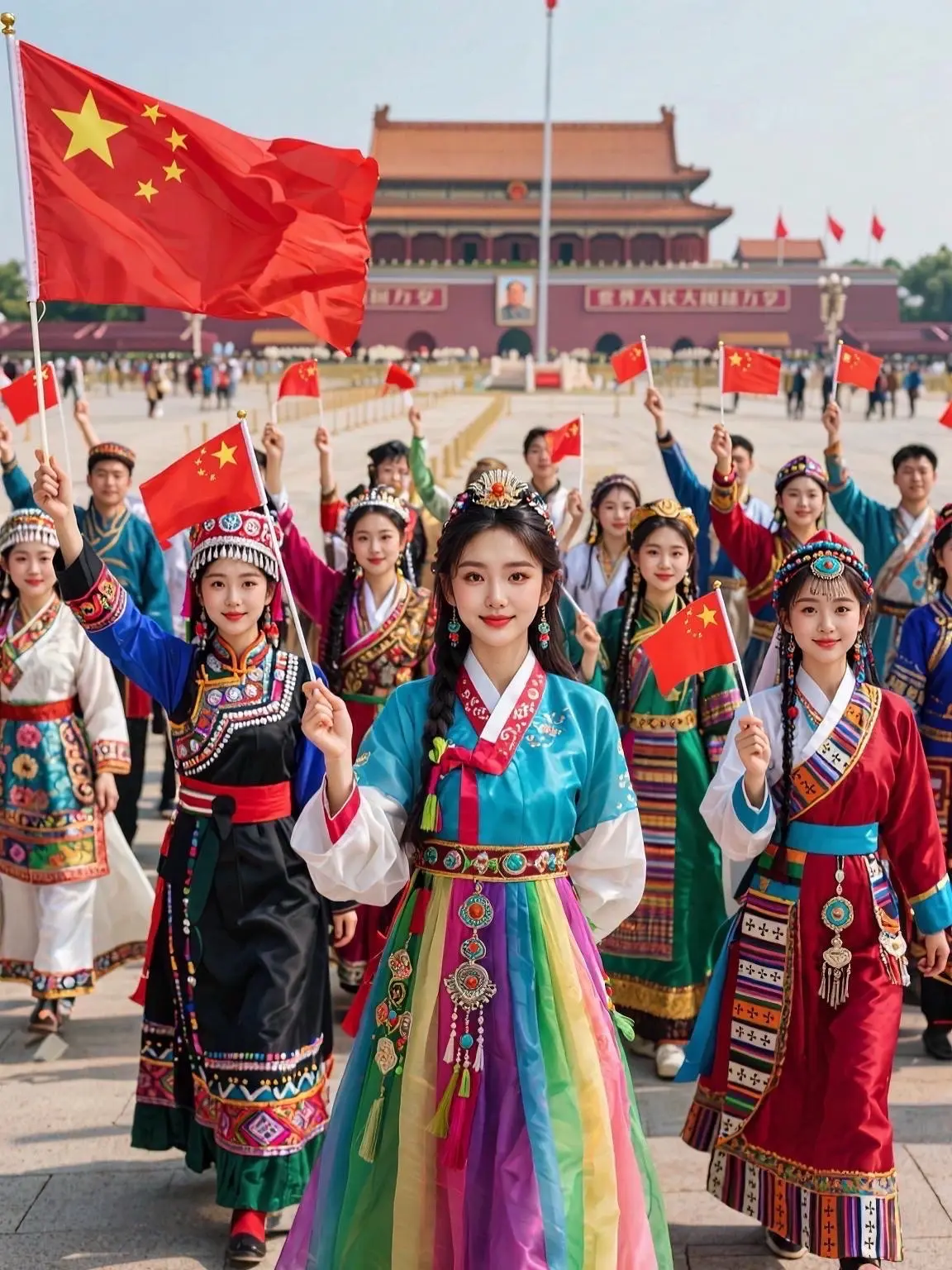 五千年岁月长河，已是过往！ 九百六十万平方公里，皆是希望！ 五十六个民...