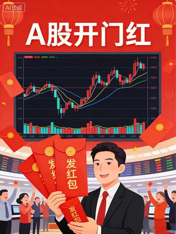 A股开门红发红包 
