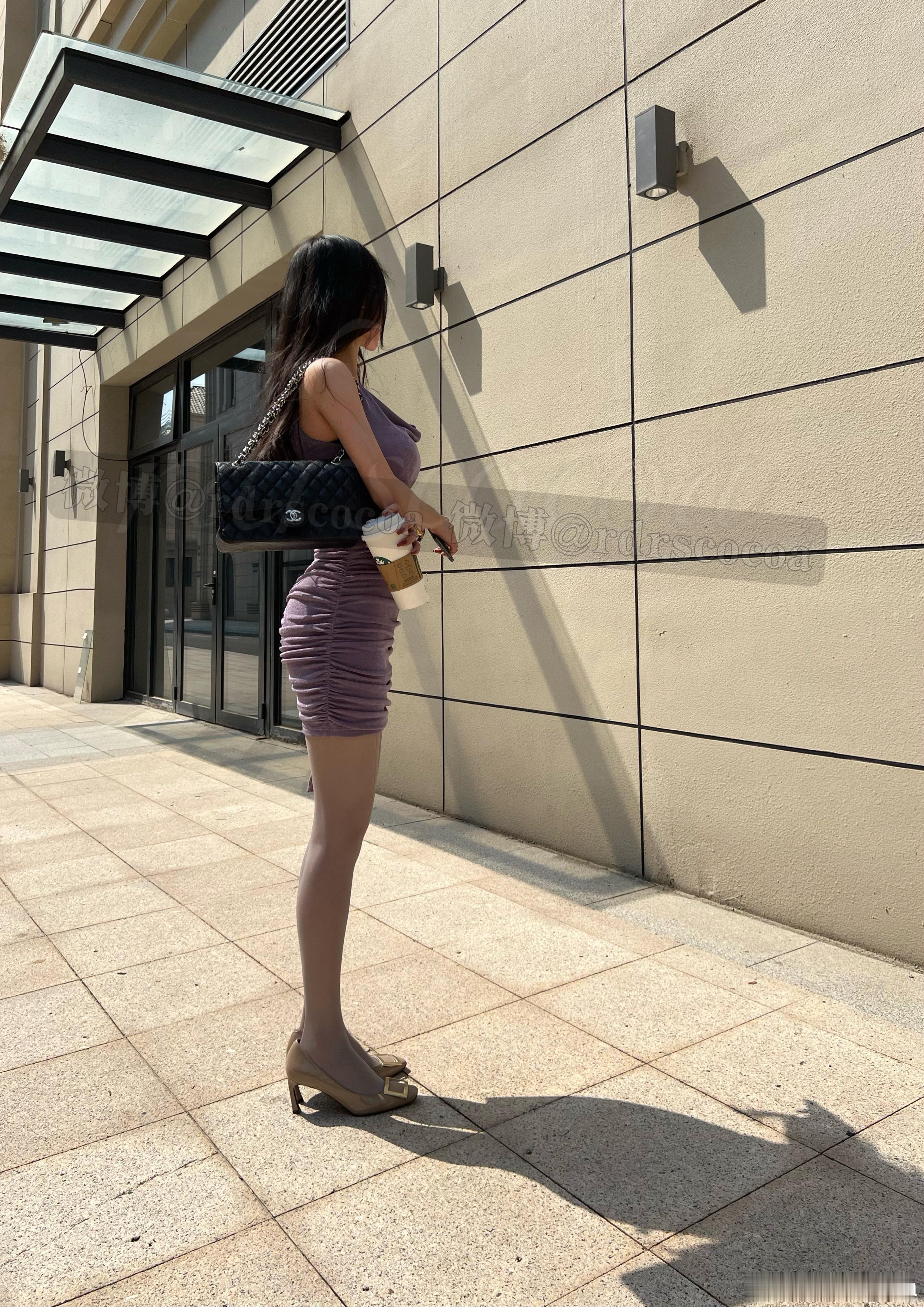 妹妹说紫色很有韵味🦋今天穿什么ootd ​​​