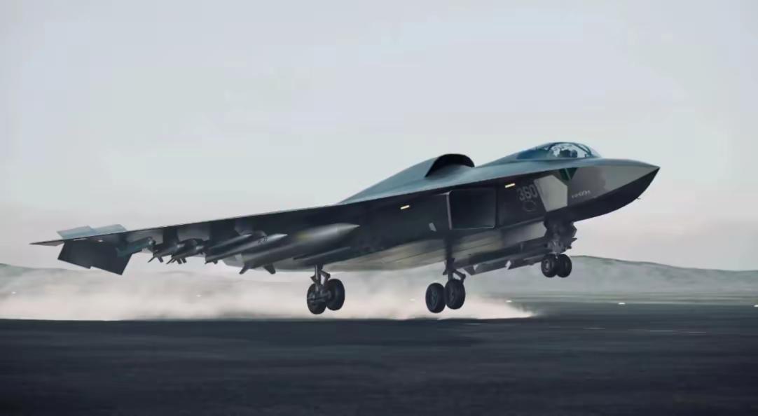 美国六代机F-47项目公开后 国外流出波音研发的F-47图片：特朗普公开美国空军