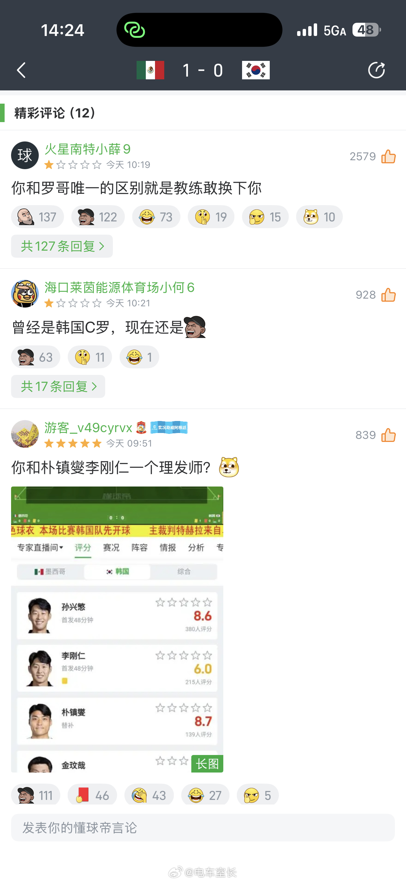 孙兴慜真成亚洲一哥们了热评第一太精准了 