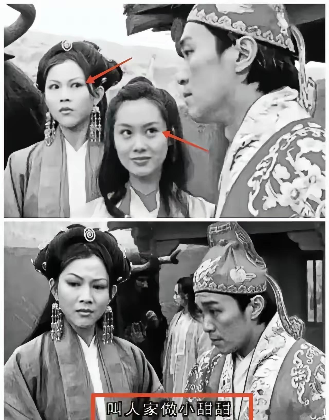 当时的朱茵不像演的，牛夫人的眼神是一种因爱生恨的，紫霞是情人眼里出西施的爱意哦！