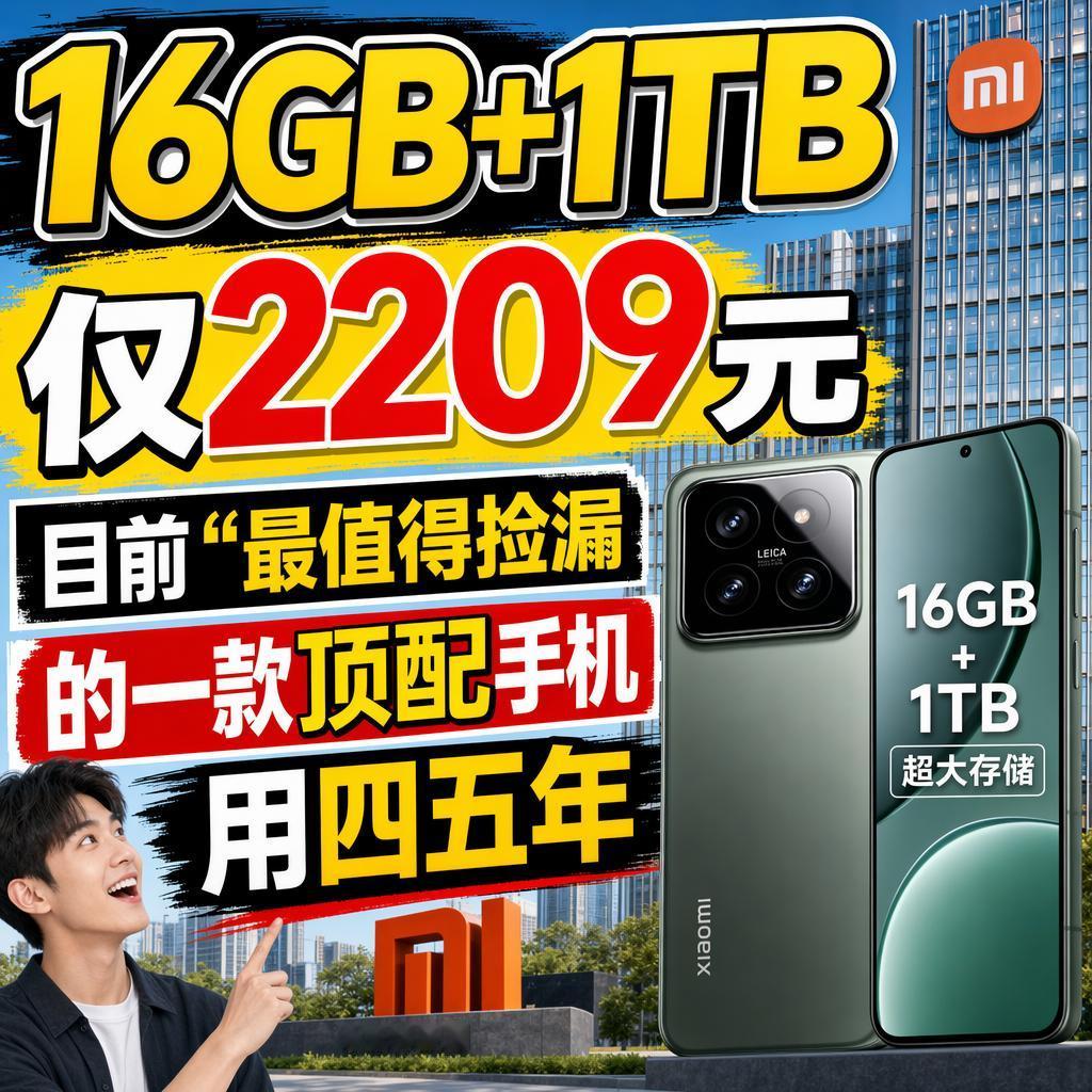 内存疯狂涨价的当下，很多人以为想买大存储手机只能咬牙上万元，但一台2209元的1