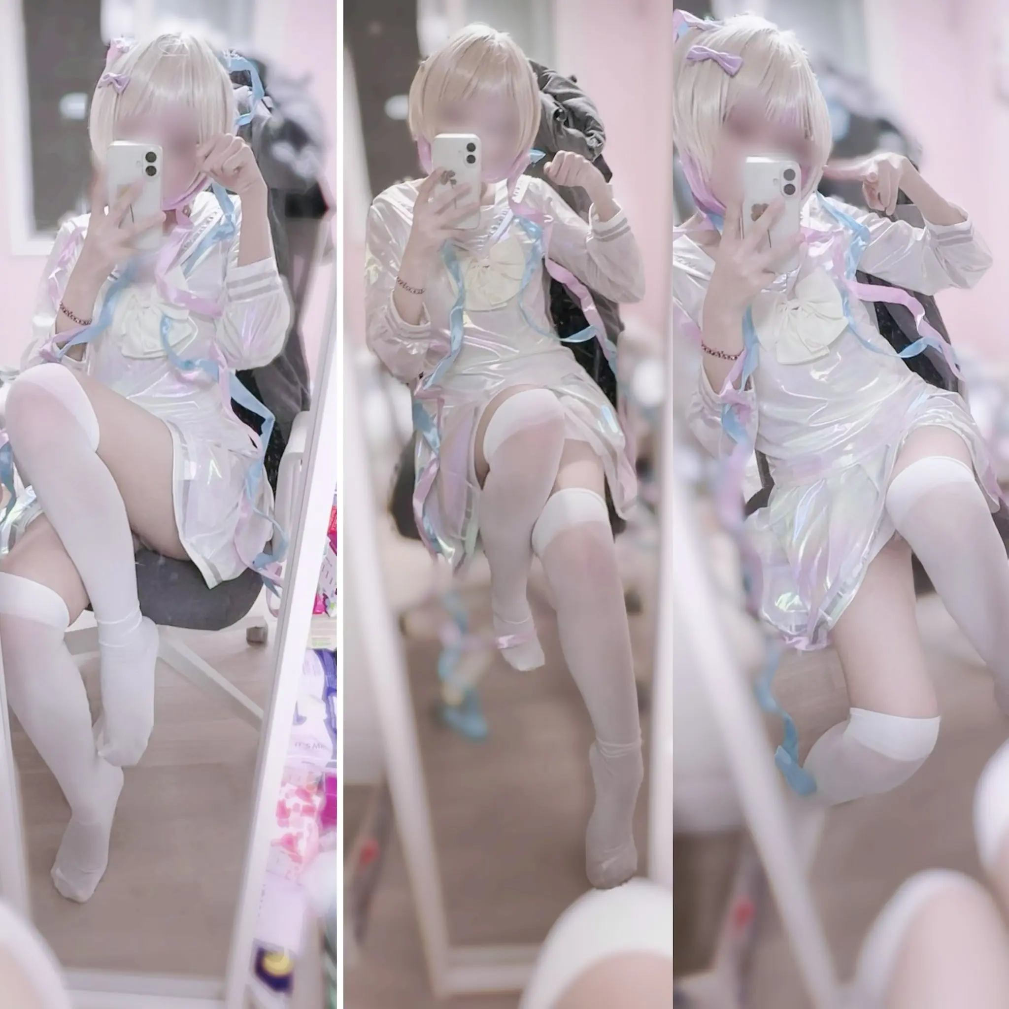 二次元 coser 主播女孩重度依赖 超天酱