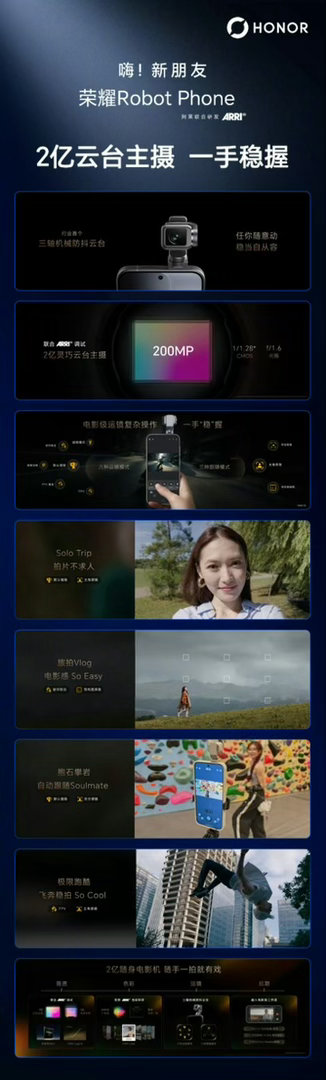 荣耀Robot Phone机器人手机发布，荣耀RobotPhone价格9999/