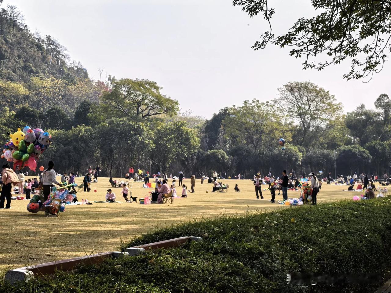 冬日生活碎片打卡太阳当空照，温暖空气好。欢声笑语多，娃儿草坪跑。