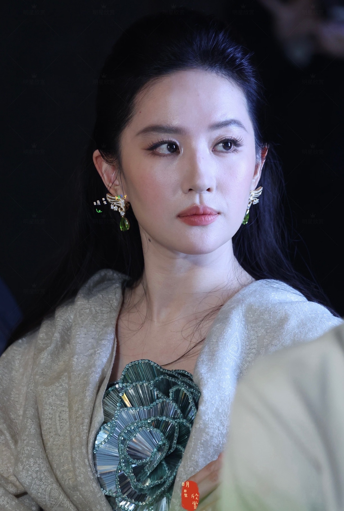 刘亦菲这图生到眼球红血丝都能看到了…完全不控图的女人…纯生图无滤镜视频满天飞也扛