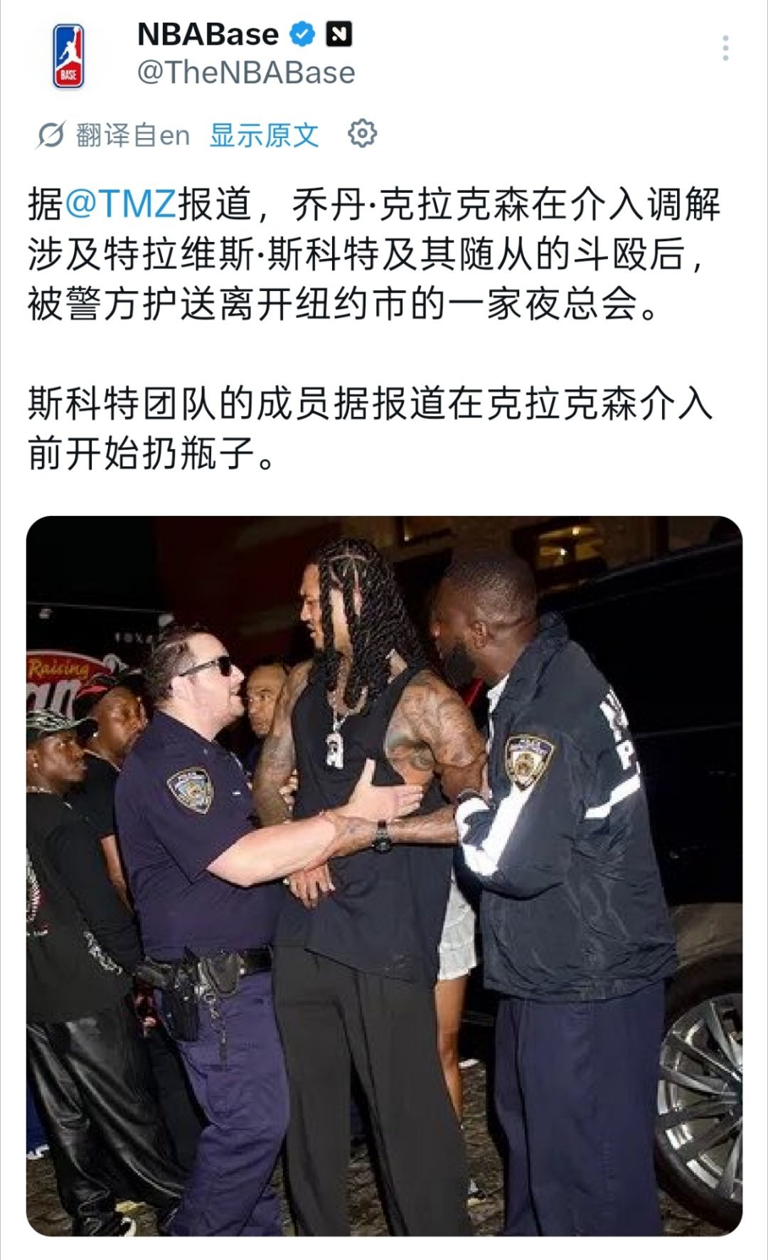 ▲克拉克森排面不小啊 