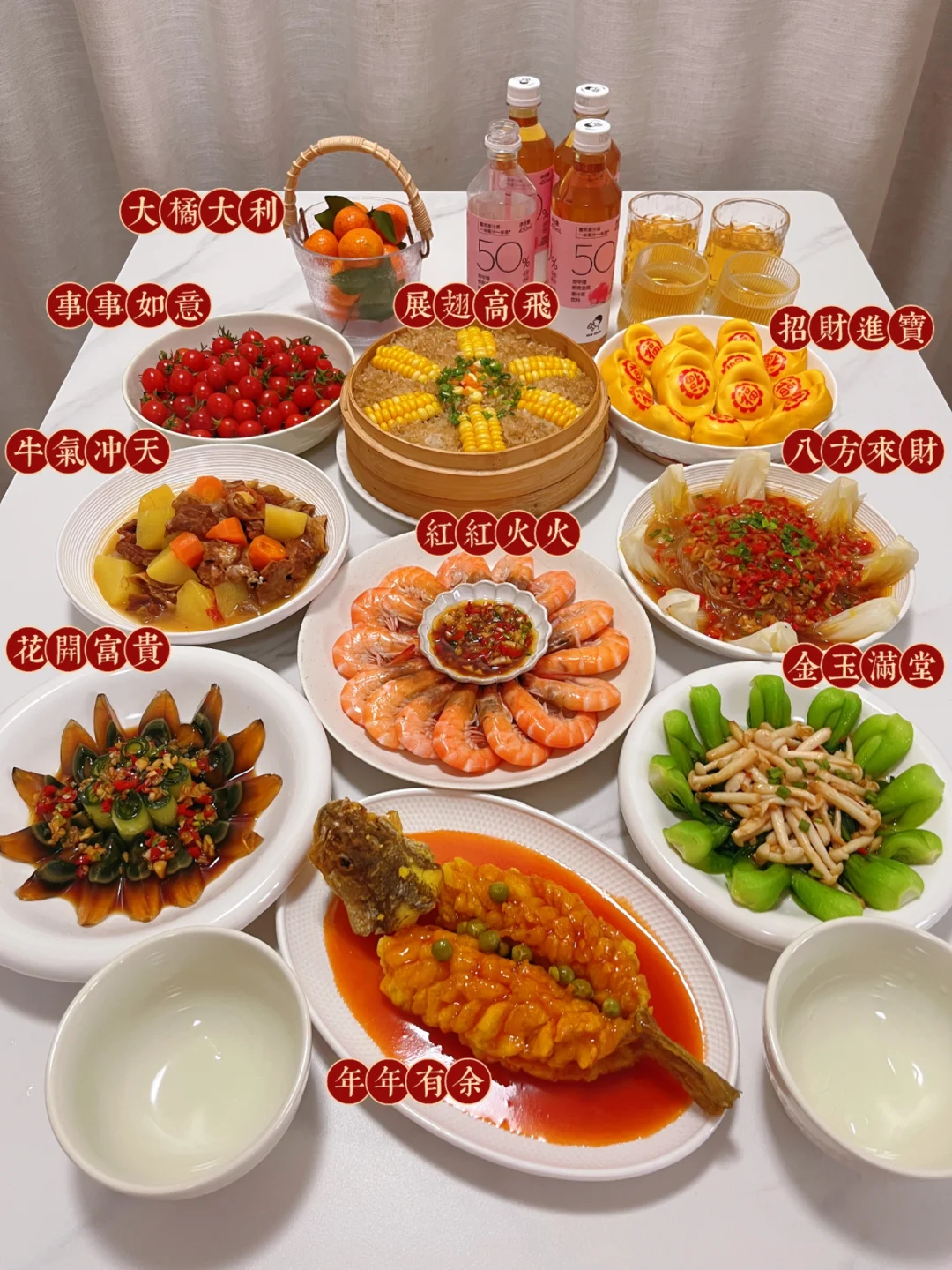 新春家宴｜在家聚餐和家人一起下厨做年味🎊