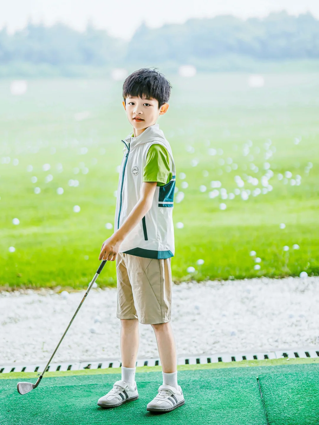 运动男孩养成记！8岁小朋友的高尔夫初体验⛳️