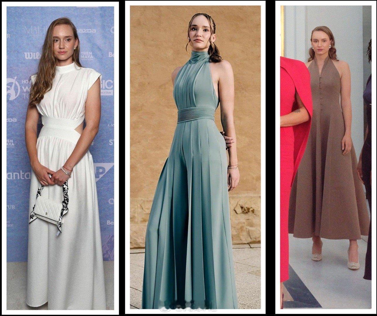 莱巴金娜这三年的年终造型，哪一年的最好看？网球talking大会 ​​​