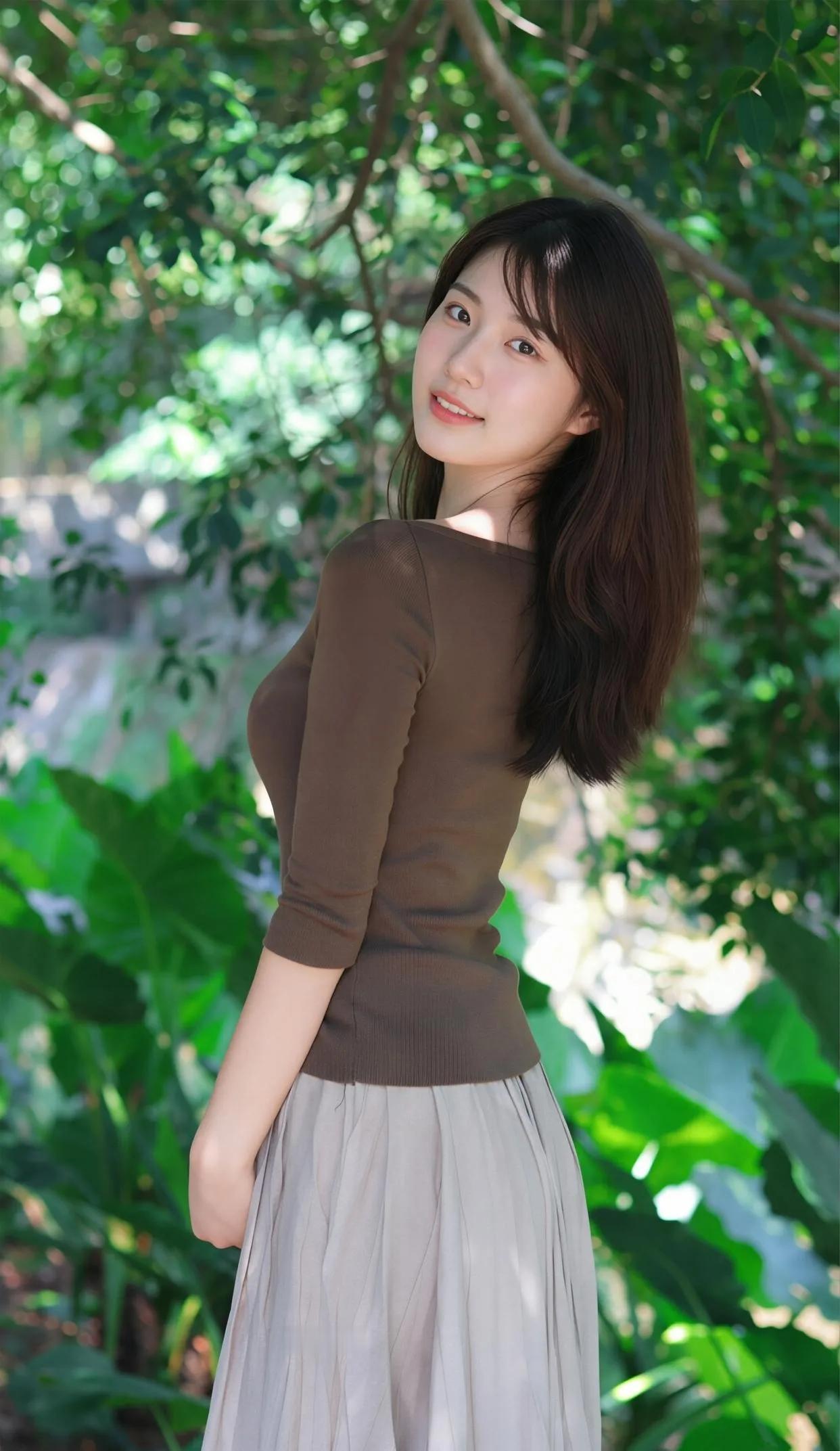 清澈如水！