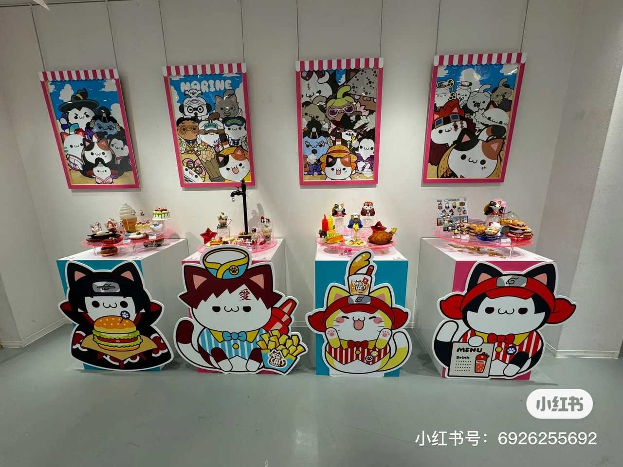 1411、🍠上刷到的忍喵展台🥺🥺🥺我们小鸣店长好小一只猫猫🥺🥺🥺 