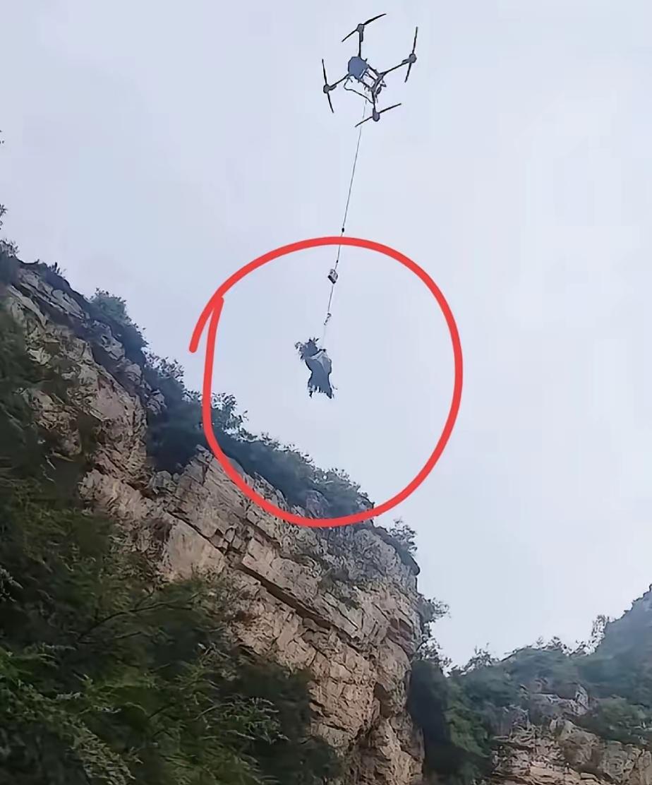 程梦圆找到了，不是民警发现的，也不是救援队发现的，而是附近的村民。

一位老大爷
