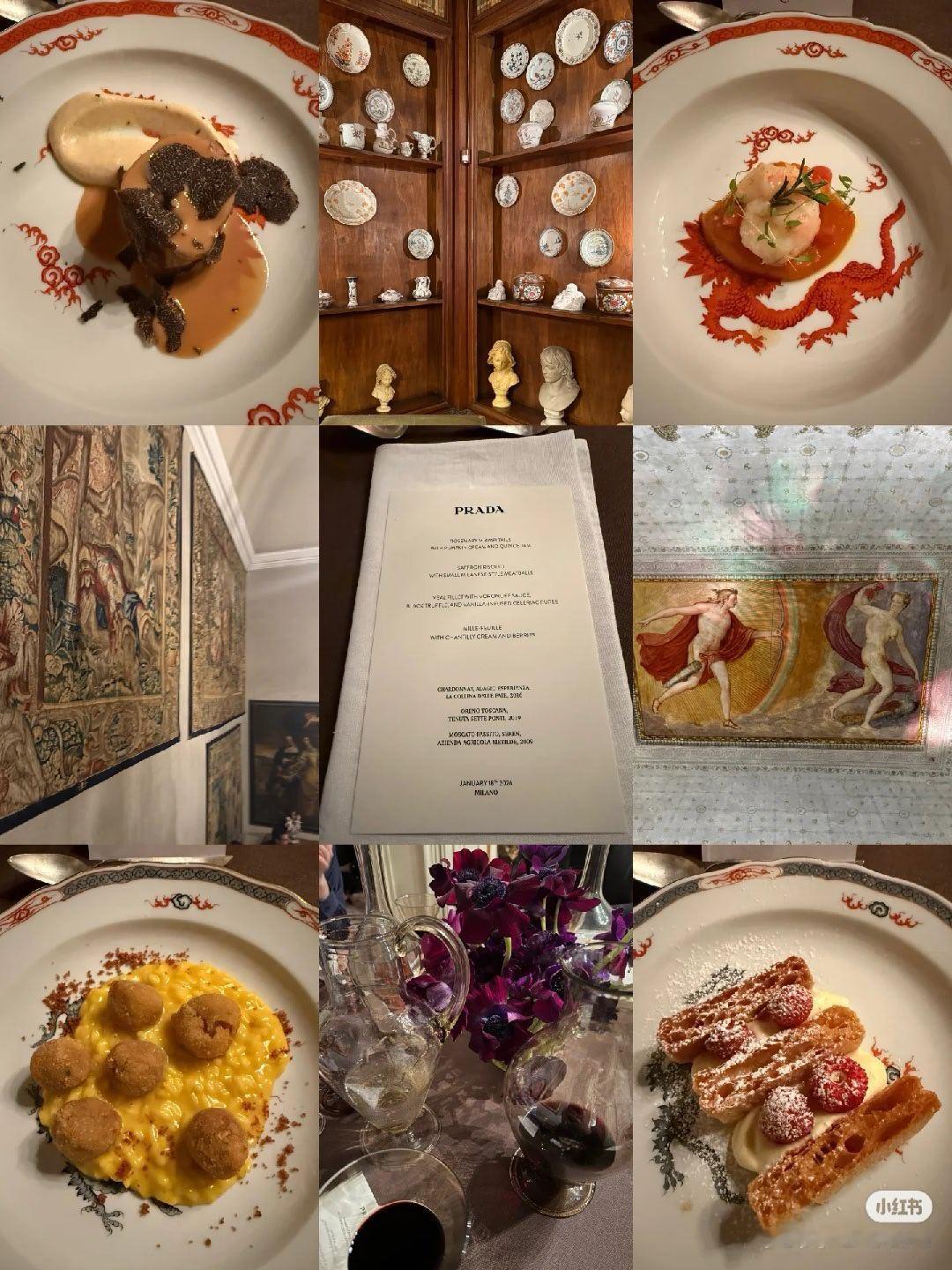 prada代言人马龙 偶尔刷到在米兰时装周秀后的漂亮饭，应该是VIC拍的。