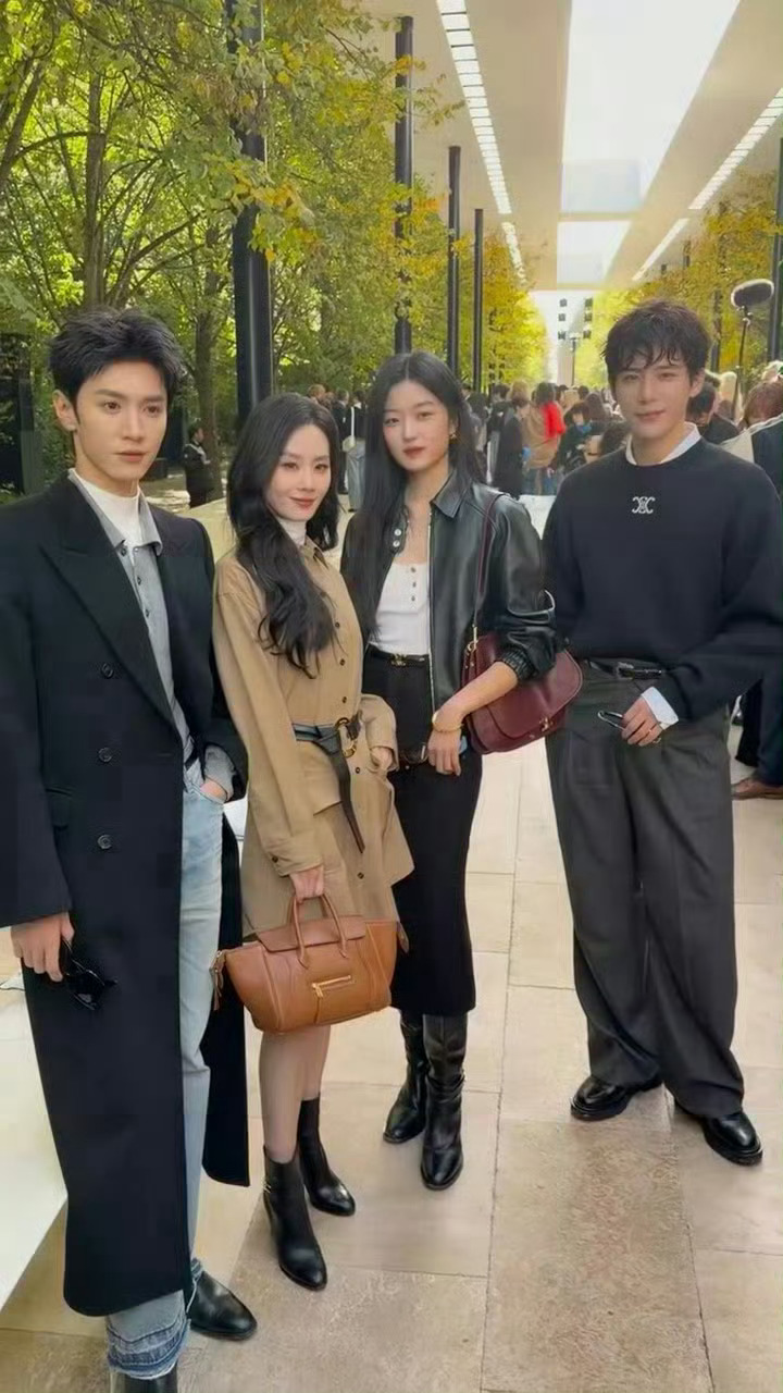 Celine大秀 刘诗诗 陈哲远 王安宇 孙千 同框 ​​​