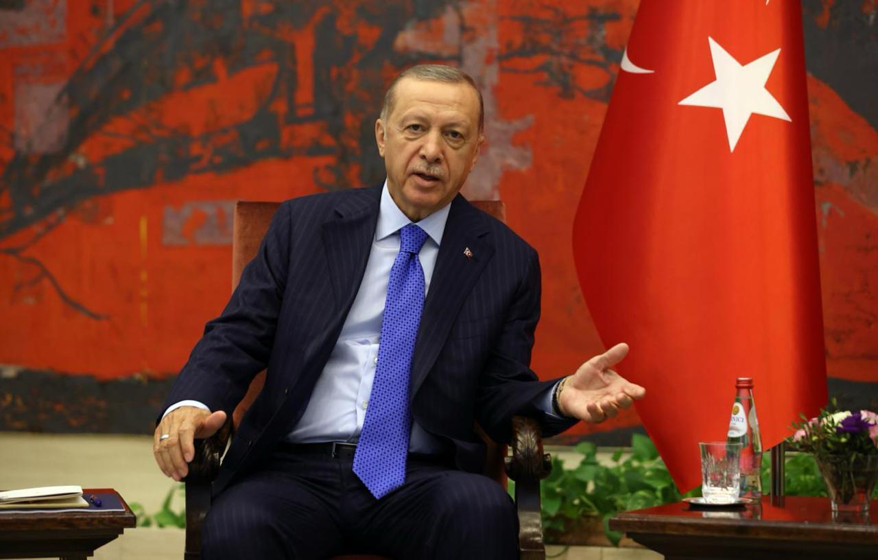 土耳其总统埃尔多安再次发出军事威胁，称如果认为以色列试图将巴勒斯坦人从他们的土地