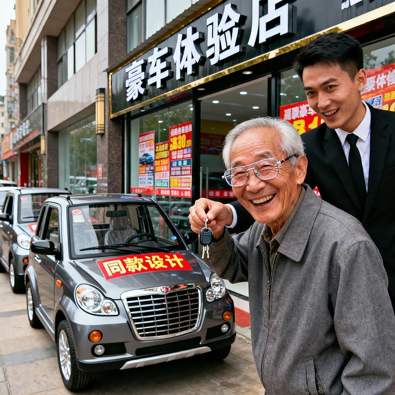 到底谁错了？老人花两万买“山寨卡宴”，女儿暴怒争执，支持女儿扣1同情老人扣2！