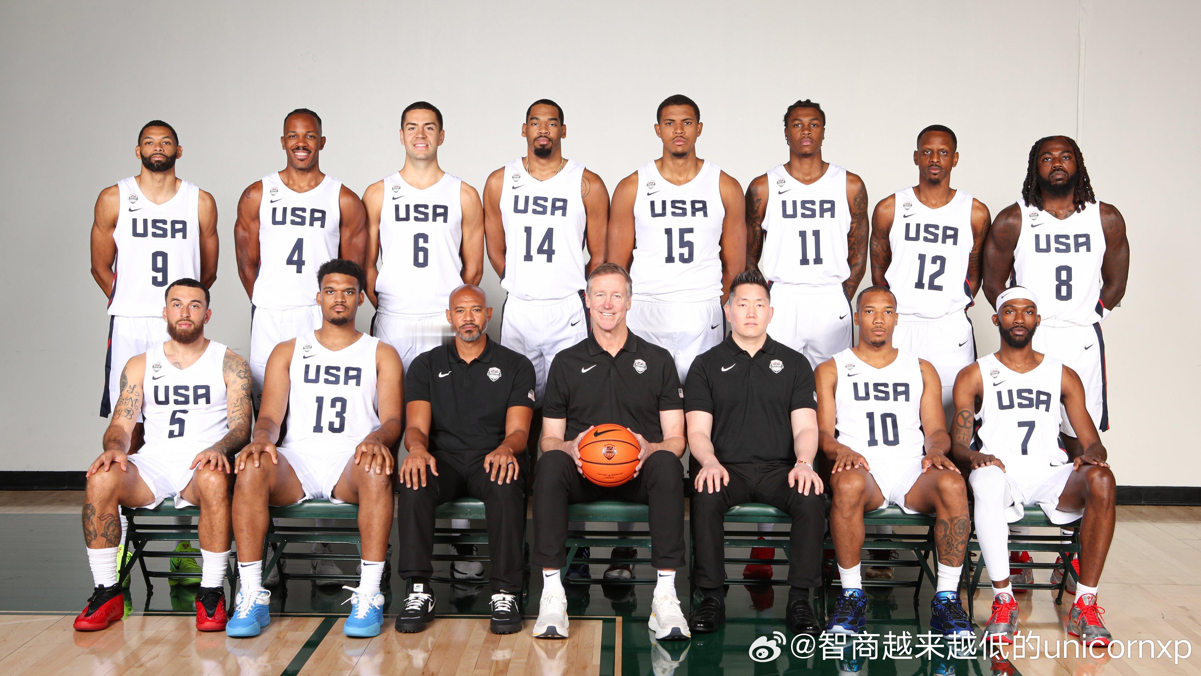 世预赛第四窗口期美国队全家福NCAA[超话]NBA[超话] ​​​