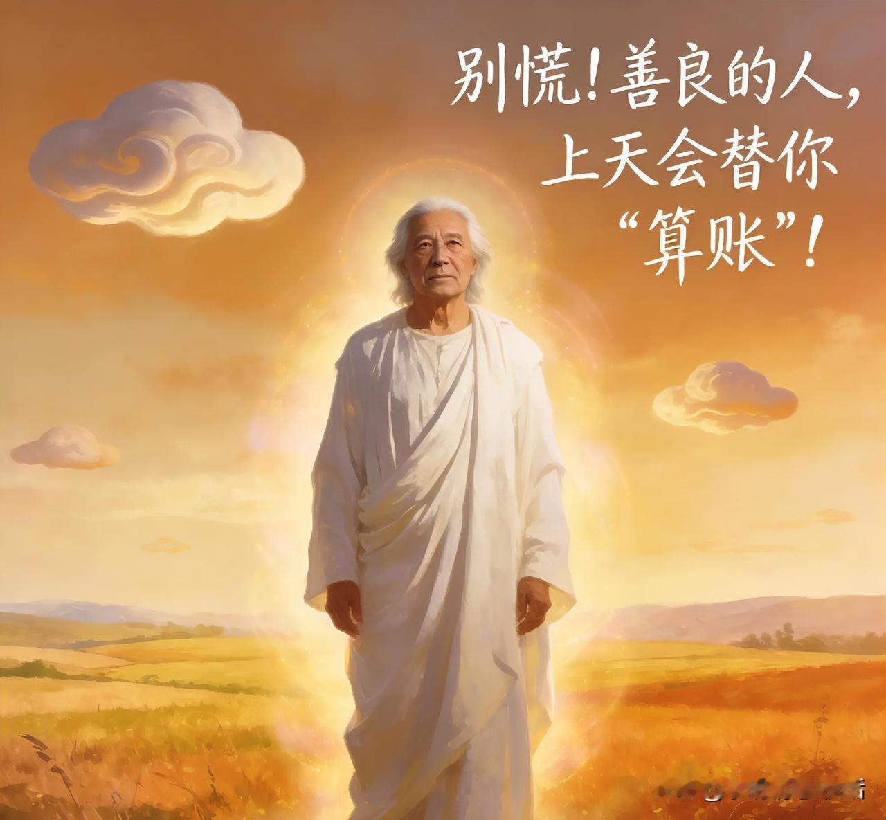 因果轮回，善恶必报！
骗你之人财路断绝，
害你之人疾苦缠身，
算计你的人代你扛难