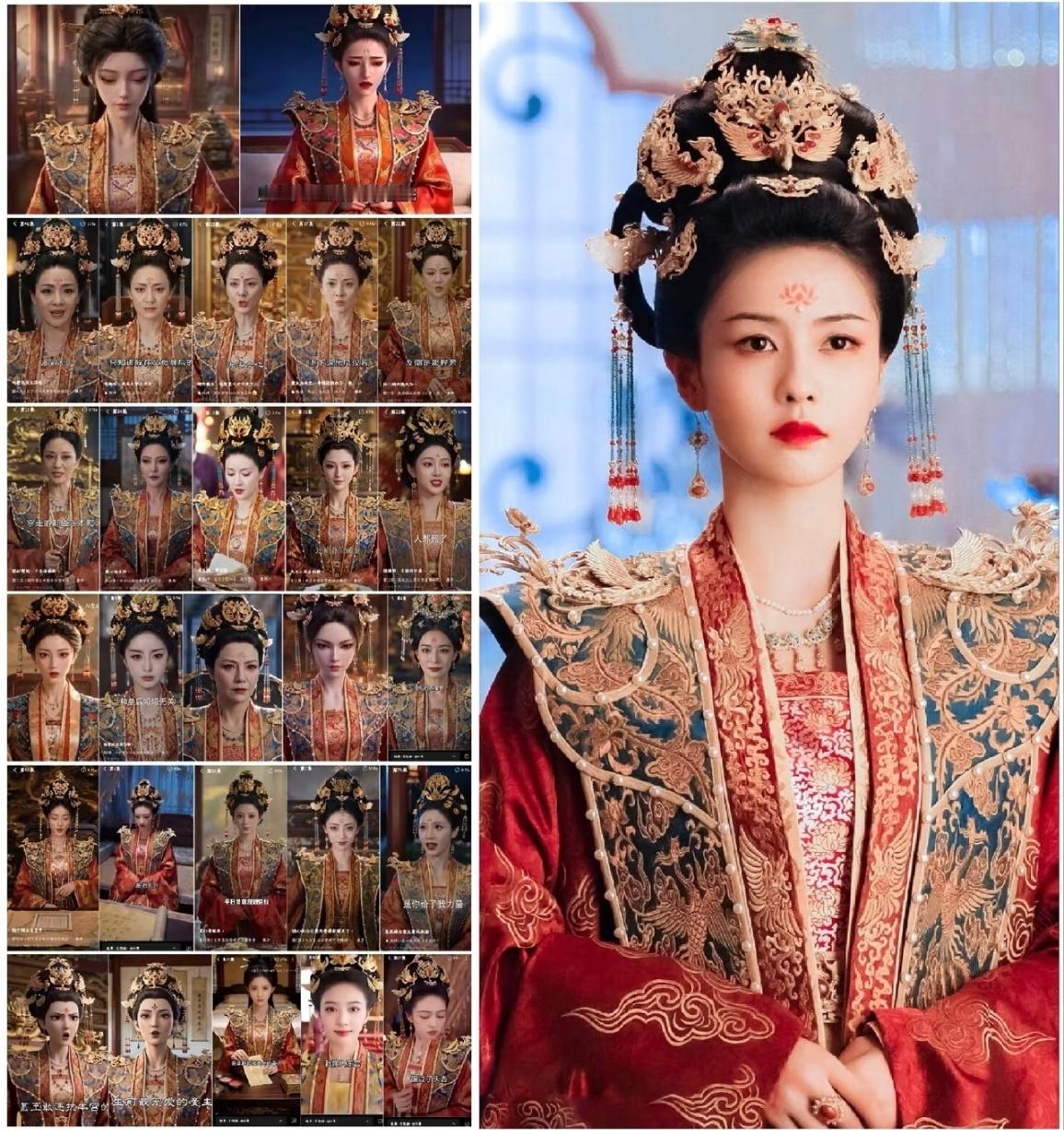 宁后还是太权威了，AI漫剧里位高权重的女帝皇后太后等等这么多都融了姜雪宁皇后的造