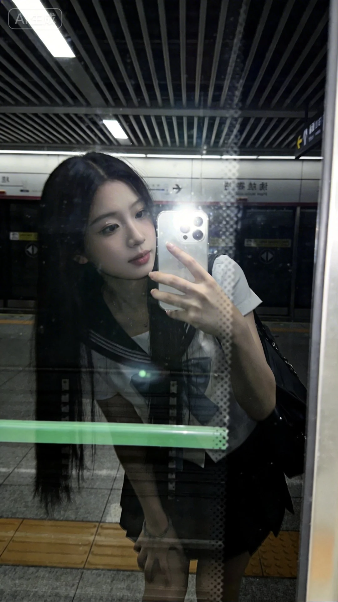 一张极其平凡无奇的iphone快照，没有明确的主体或构图感，随手一拍的快照，昏暗