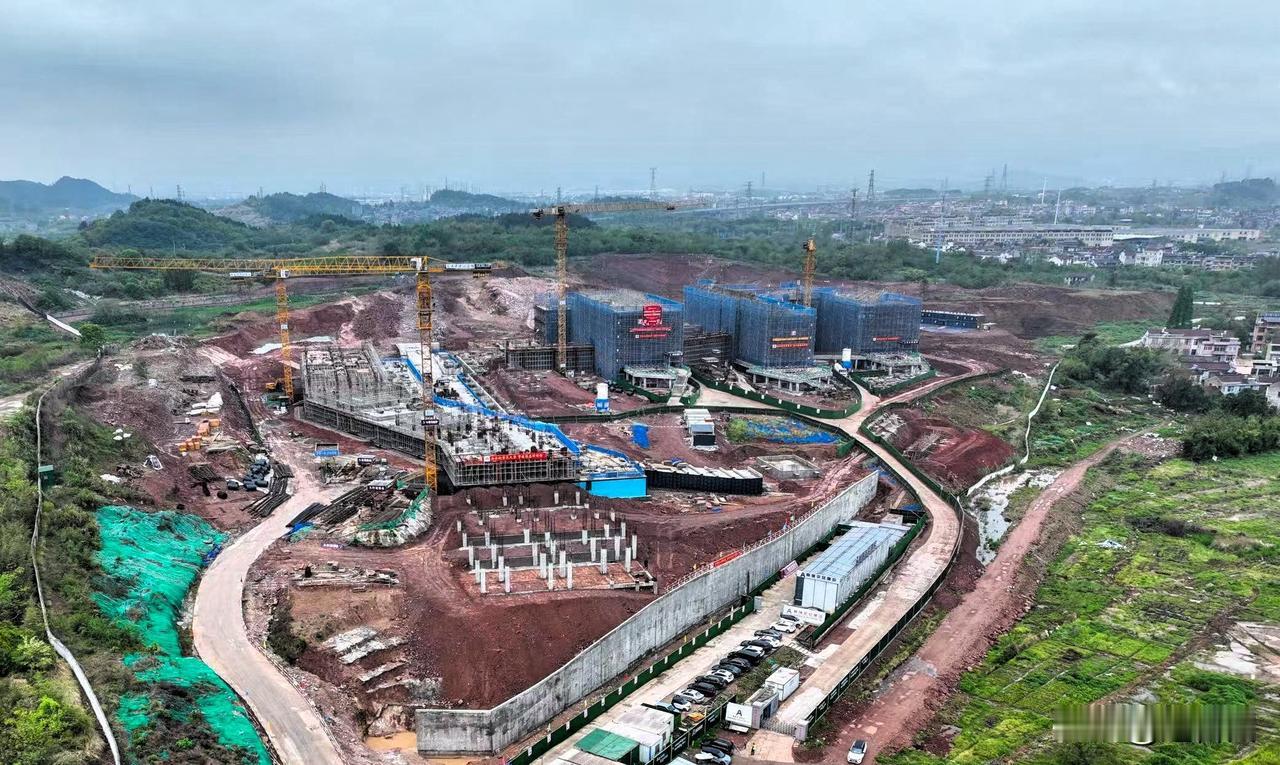 民生工程提速！天台这所重点中学新校区有新进展

天台县外国语中学新校区三期工程政