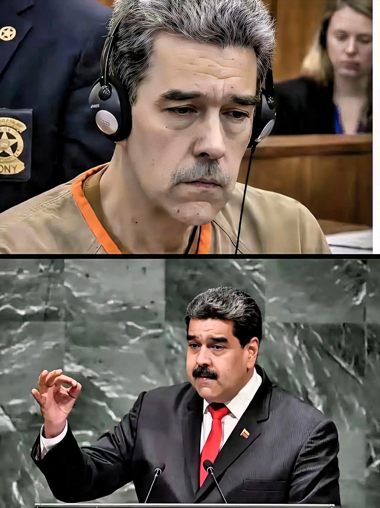 马杜罗被美国折磨成这样了！真是惨啊！一国总统遭强行抓捕羁押，瘦了二十多斤，连律师