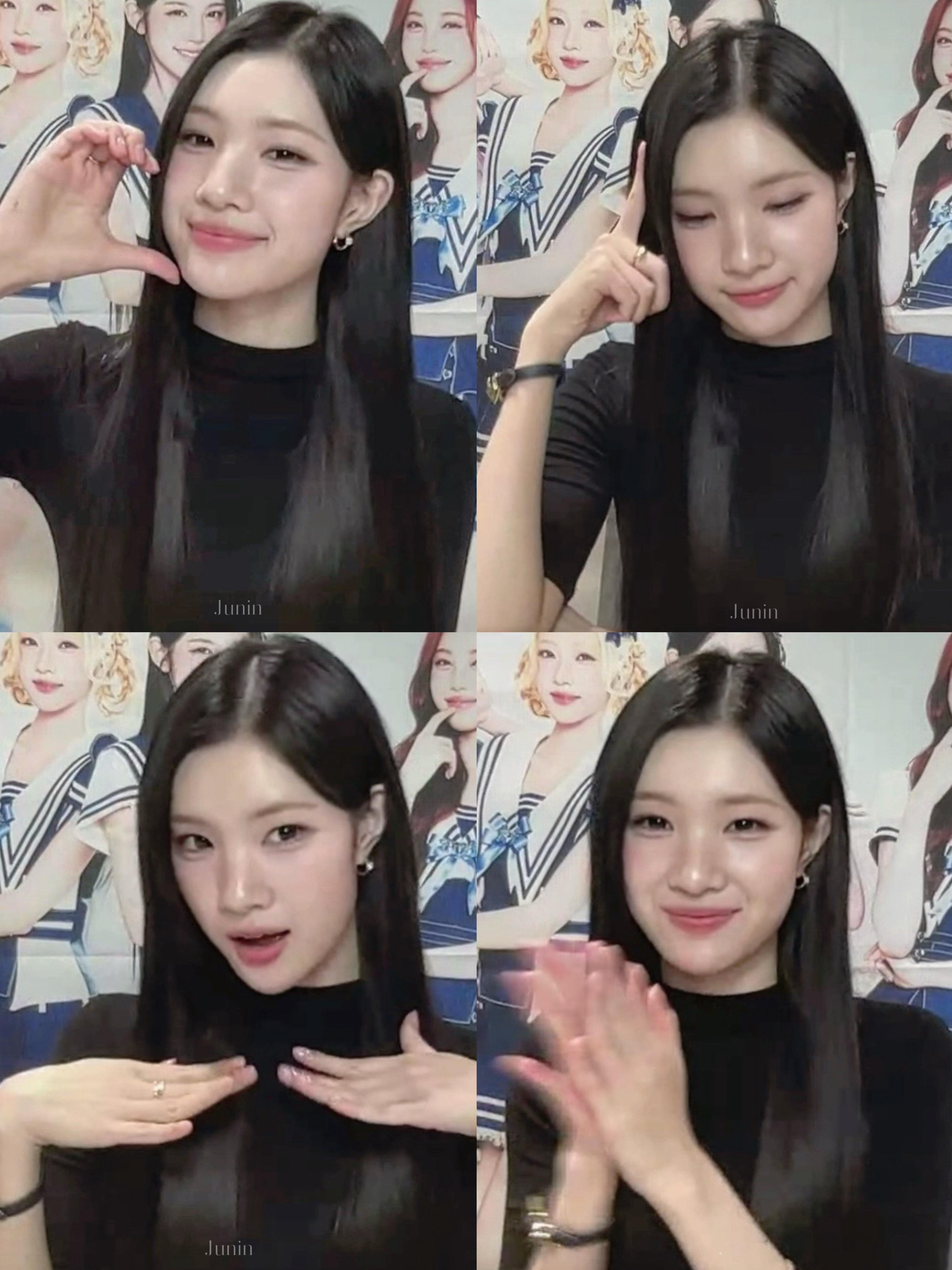 260727 hl线上签售今天是特别温柔的黑长直🖤 