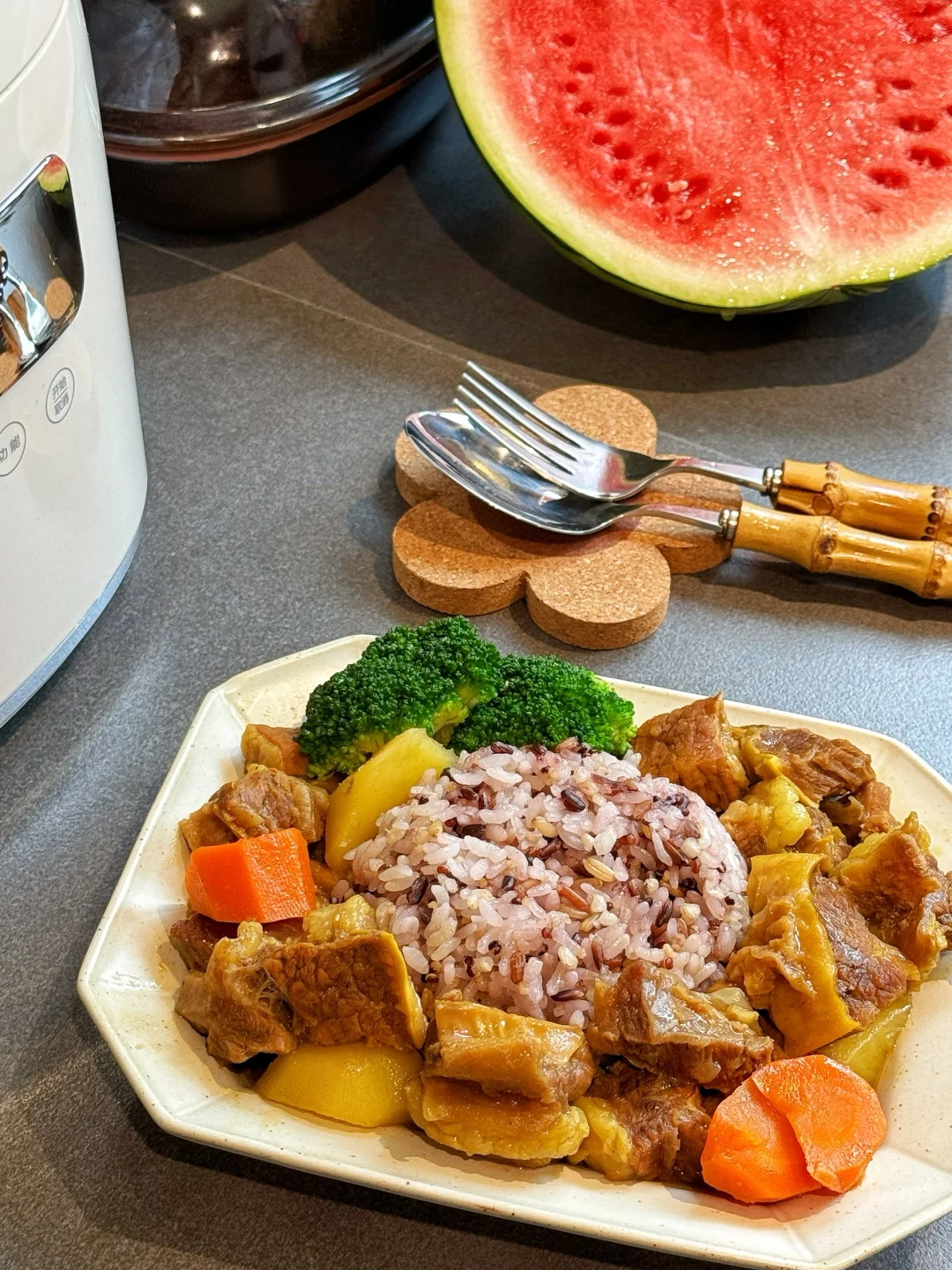 菜谱📒电饭锅版咖喱土豆牛腩｜有手就会